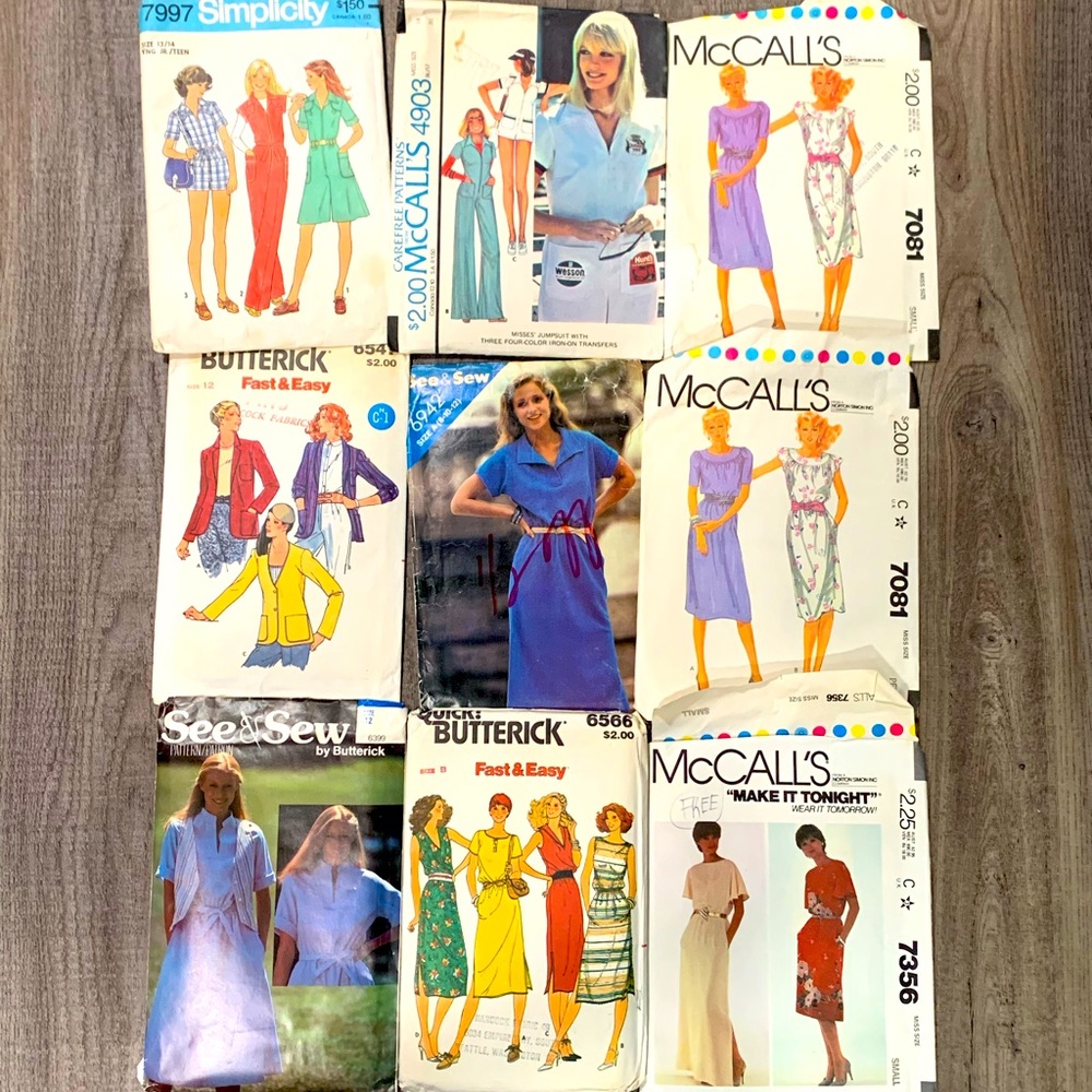 9 clothes patterns